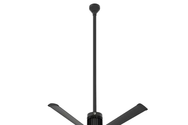 This 60-inch downrod enables proper ceiling fan installation in spaces with 18-20 foot ceilings. Designed specifically for i6 indoor and outdoor fans, it includes complete mounting hardware for secure installation.