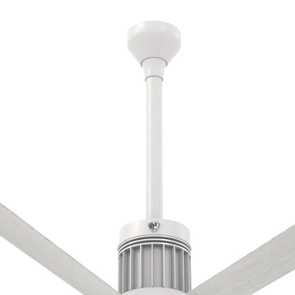 This 24-inch downrod extends i6 ceiling fans for optimal airflow in rooms with higher ceilings. Complete installation kit included. Compatible with both indoor and outdoor i6 models.