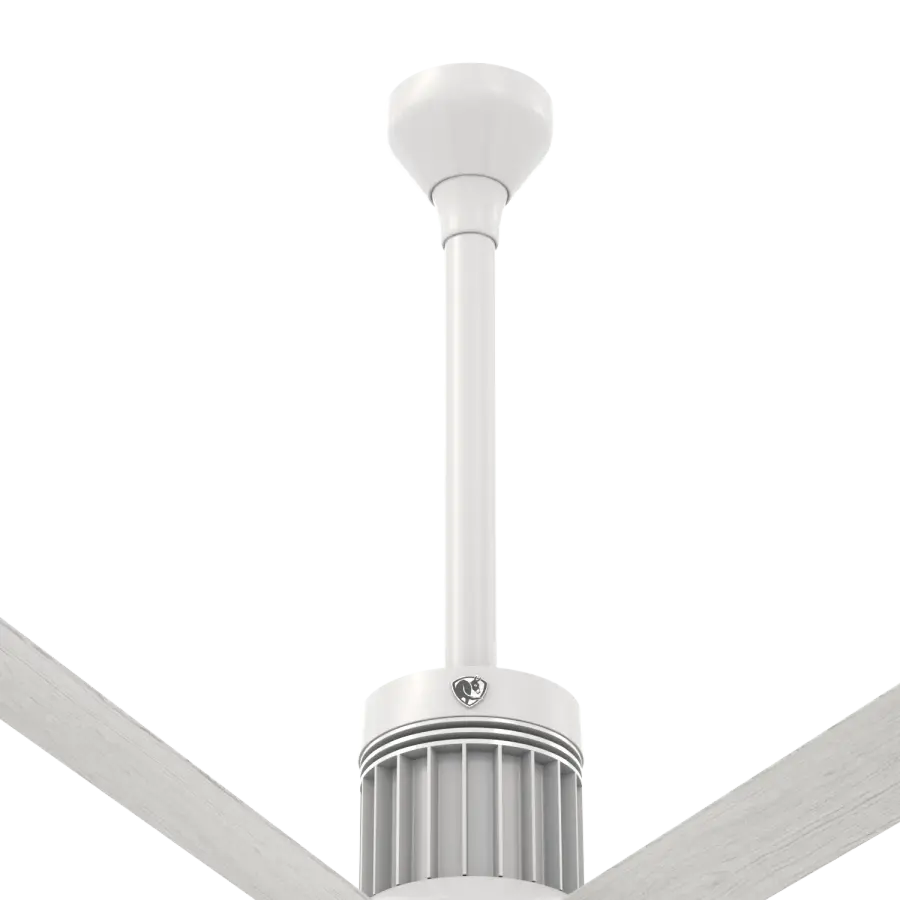 i6 Downrod 24" - White
