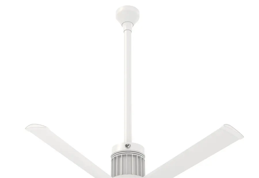 i6 36" Downrod in White