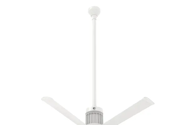 The i6 48-inch downrod extends ceiling fan installation for spaces with 16-18 foot ceilings. Designed specifically for i6 indoor and outdoor fans, this white-finished downrod includes complete installation hardware.
