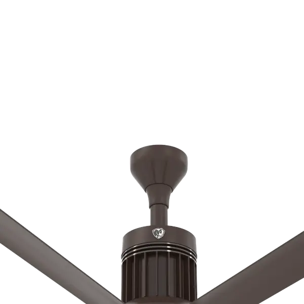This 6-inch downrod provides the perfect extension for i6 ceiling fans in standard height rooms. The oil rubbed bronze finish complements industrial and contemporary interiors while the complete installation kit ensures easy setup.