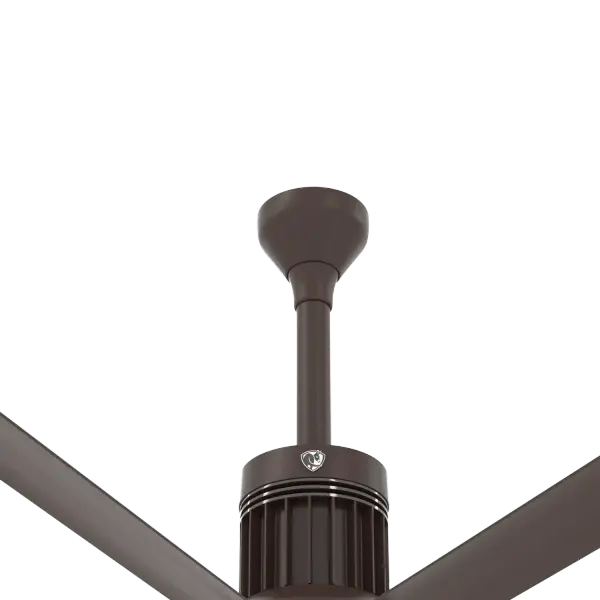 Professional-grade downrod designed specifically for i6 indoor and outdoor ceiling fans. Provides optimal mounting height for standard to tall ceilings with complete installation hardware included.