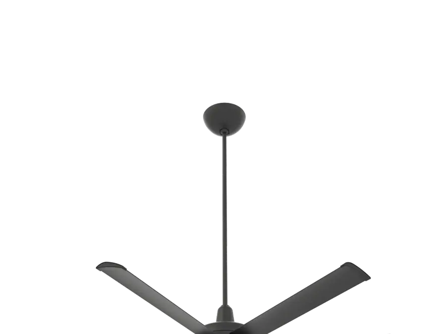 ES6 Ceiling Fan Downrod - 32 inch Black