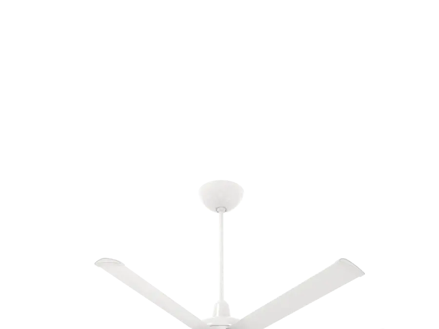ES6 Ceiling Fan Downrod - White 20 inch