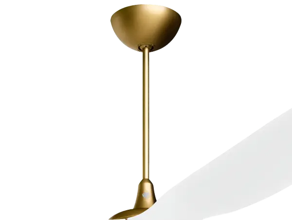 Essential accessory for proper Haiku ceiling fan installation on sloped or flat ceilings. Gold finish adds elegant touch to indoor spaces. Complete installation kit included for hassle-free setup.