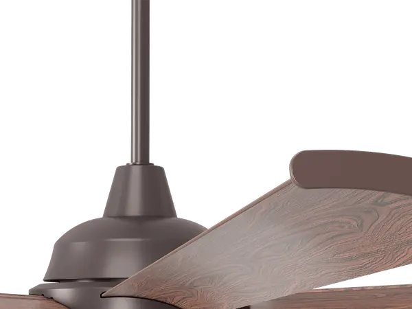 20 in. Oil-Rubbed Bronze Downrod (Bison)
