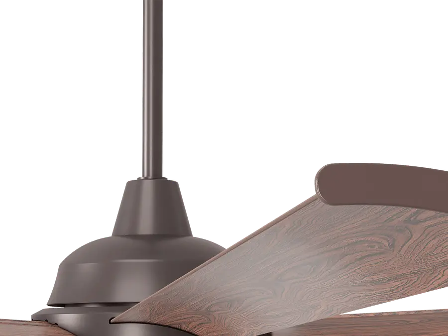20 in. Oil-Rubbed Bronze Downrod (Bison)