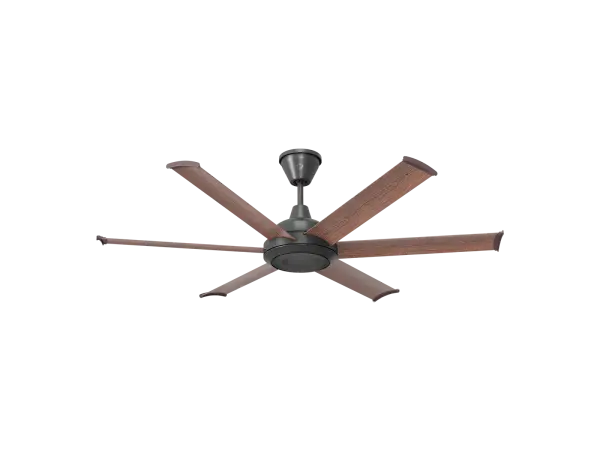 The Bison ceiling fan combines raw power with refined elegance, delivering over 15,000 CFMs of whisper-quiet airflow. Wet-rated for outdoor durability yet sophisticated enough for indoor living spaces, with smart home integration.