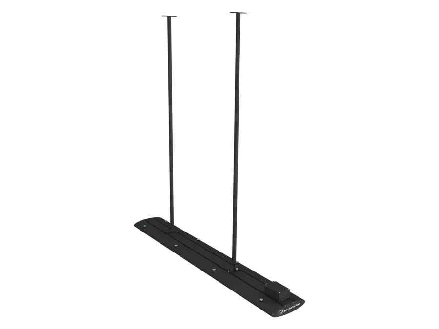 Vesper Ceiling Extension Brackets 48" - Black