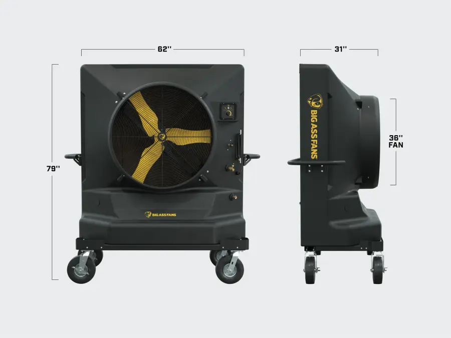 Cool-Space 400 Evaporative Cooler with All-Terrain Package - Image 6