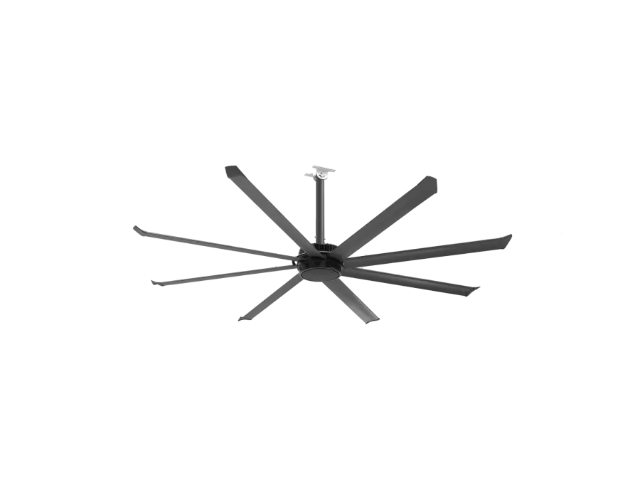 Essence 8' Ceiling Fan in Black - Image 1