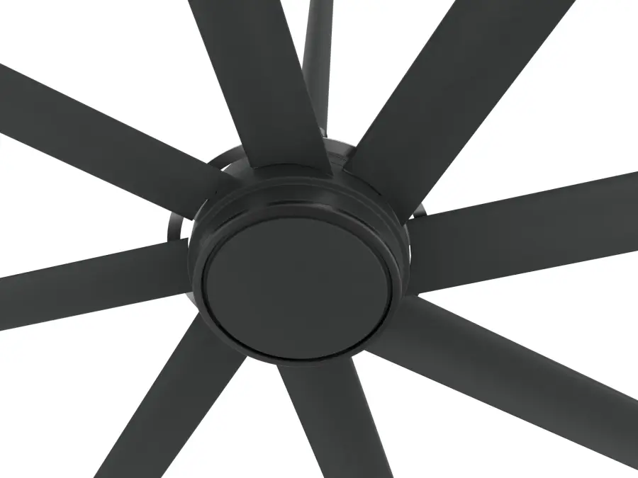 Essence 8' Ceiling Fan in Black - Image 2
