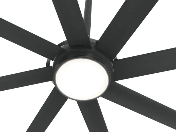 Essence 12' Ceiling Fan in Black - Image 3