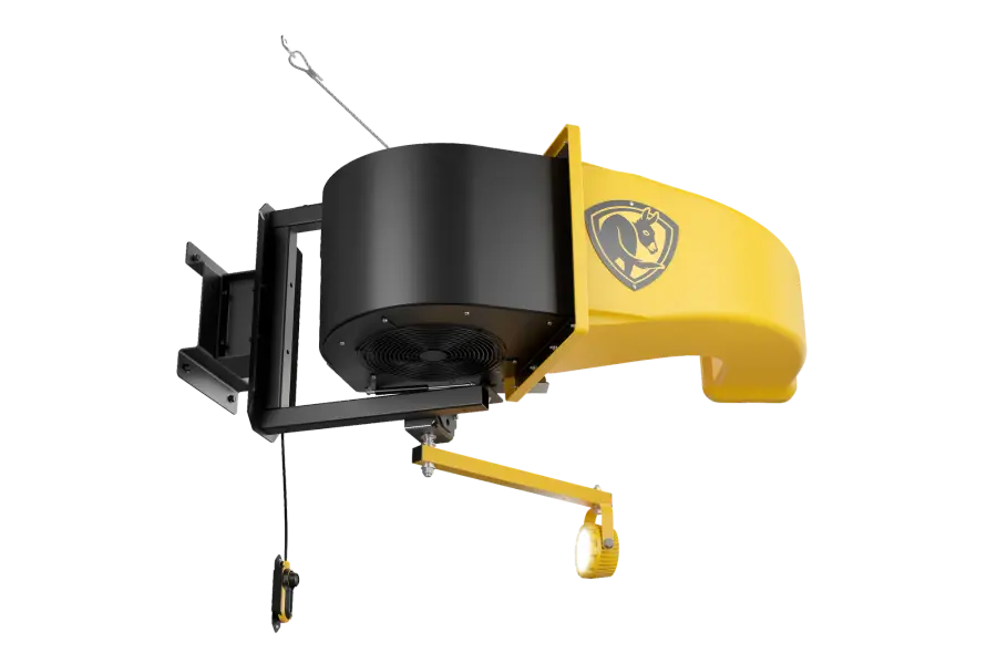 Velocity Trailer Fan with LED Light - Image 1