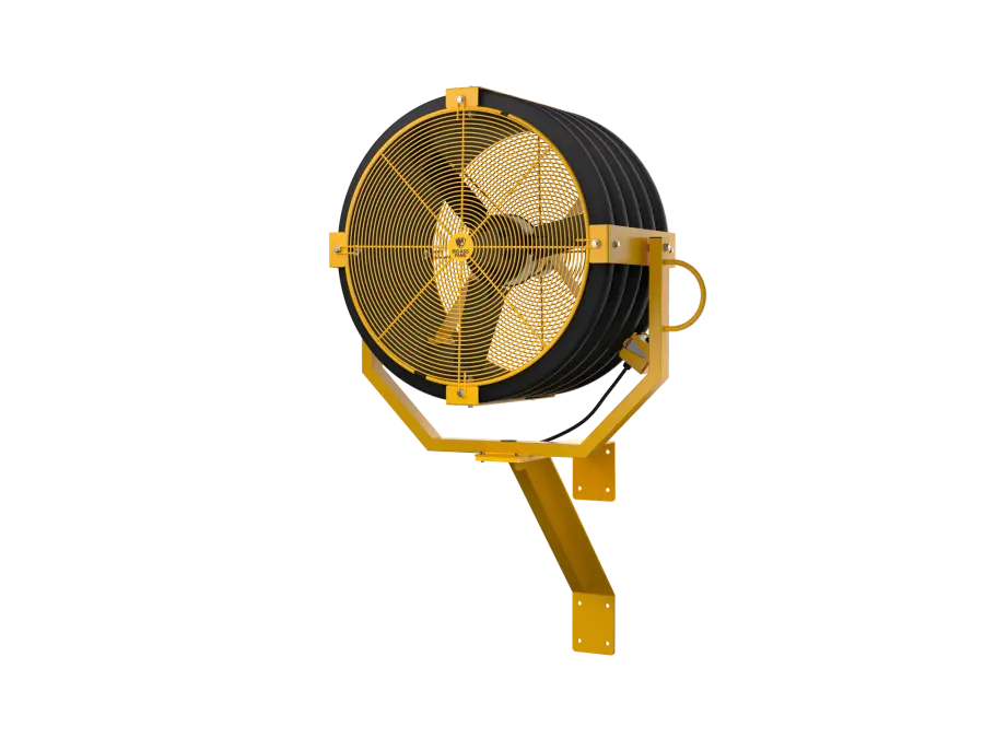 Yellow Jacket Directional Wall/Column Mount Fan - Image 1