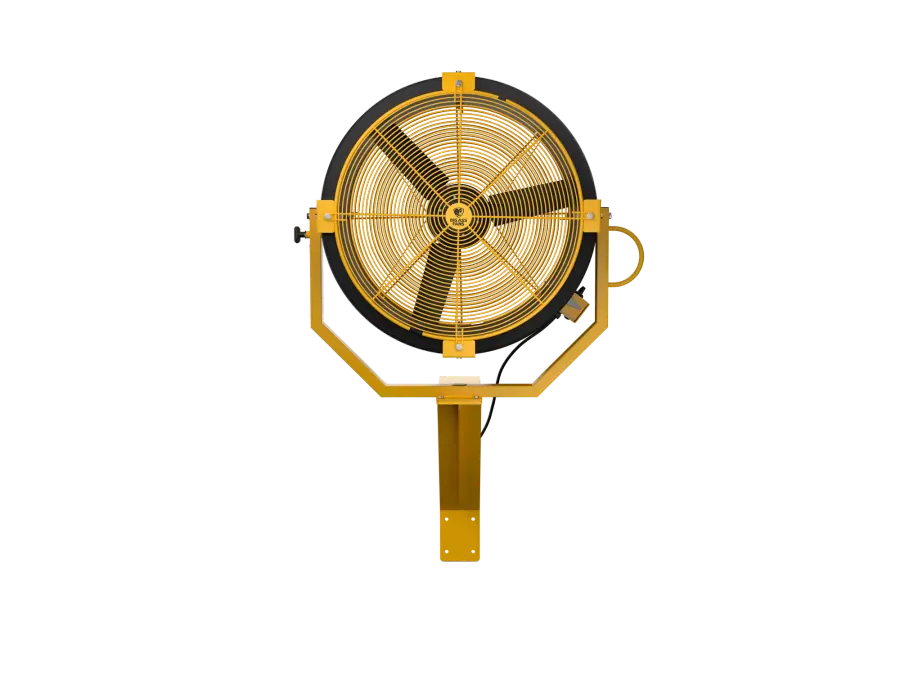 Yellow Jacket Directional Wall/Column Mount Fan - Image 2