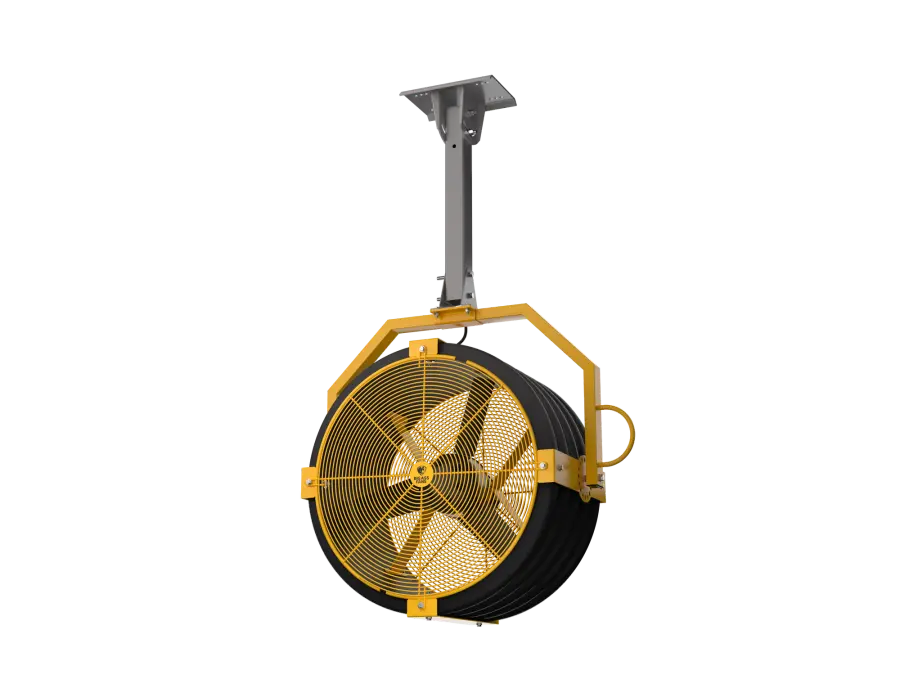 Yellow Jacket Directional Fan - 2ft Ceiling/I-Beam Mount - Image 1