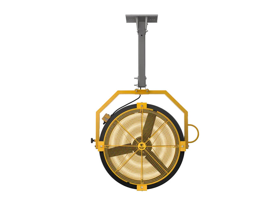 Yellow Jacket Directional Fan - 2ft Ceiling/I-Beam Mount - Image 2