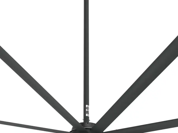 This 4 ft. extension tube allows Essence fans to be installed in spaces with high ceilings. Made from durable anodized aluminum with a sleek Stealth Black finish, it's suitable for both indoor and covered outdoor use.
