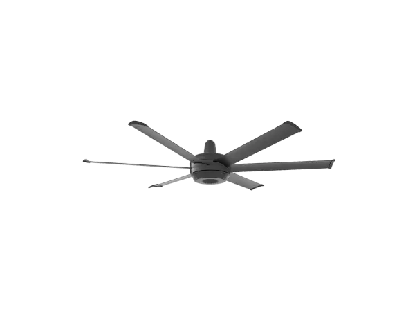 The es6 combines Big Ass Fans' industrial-grade engineering with sophisticated residential design. This 60" smart ceiling fan delivers impressive airflow with whisper-quiet operation, perfect for modern homes.