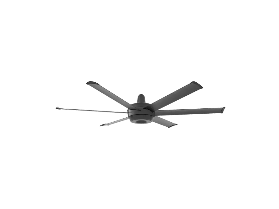 es6 60" Smart Ceiling Fan - Black