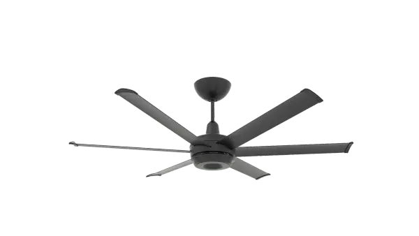 The es6 combines Big Ass Fans' industrial-grade engineering with sophisticated residential design. Features smart home integration, Chromatic RGB uplight, Bluetooth remote, and app control for ultimate convenience and comfort.