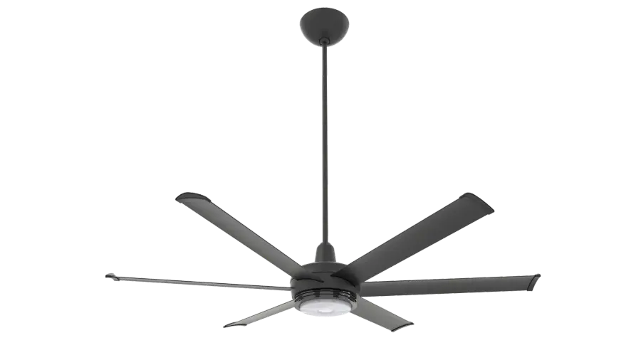 es6 60" Smart Ceiling Fan with LED Light Kit