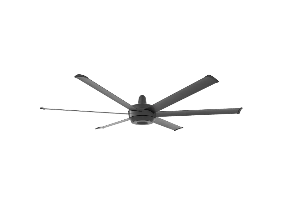 es6 72" Smart Ceiling Fan - Black