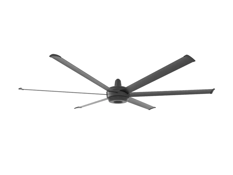 es6 84" Smart Ceiling Fan - Black