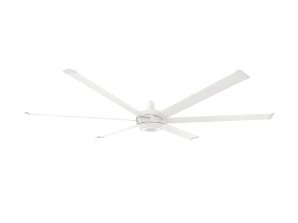 es6 84" Smart Ceiling Fan - White