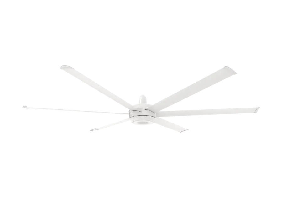 es6 84" Smart Ceiling Fan - White