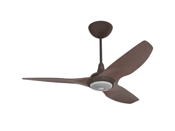 The Haiku Gen 4 combines sophisticated technology with elegant design, featuring WiFi/Bluetooth connectivity, SenseME environmental sensors, and dual LED lighting with adjustable color temperatures. Eco-friendly bamboo airfoils deliver whisper-quiet, efficient airflow.