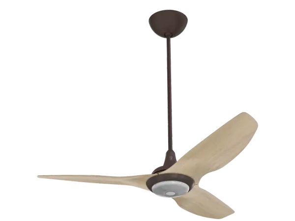 The Haiku Gen 4 combines sophisticated smart home technology with elegant design. Features SenseME environmental sensors, WiFi/Bluetooth connectivity, dual LED lighting with adjustable color temperature, and eco-friendly bamboo airfoils.