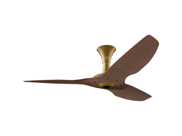 The Haiku Gen 4 combines sophisticated technology with elegant design, featuring SenseME environmental sensors, WiFi/Bluetooth connectivity, and dual LED lighting with adjustable color temperatures. Eco-friendly bamboo airfoils and whisper-quiet operation make it ideal for modern luxury spaces.