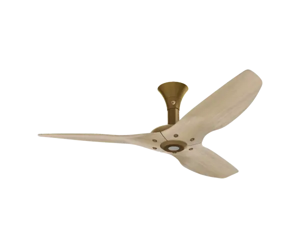 The Haiku Gen 4 combines sophisticated technology with elegant design, featuring WiFi/Bluetooth connectivity, SenseMe environmental sensors, and dual LED lighting with adjustable color temperatures. Natural bamboo airfoils and luxurious gold finish create a statement piece that's as efficient as it is beautiful.