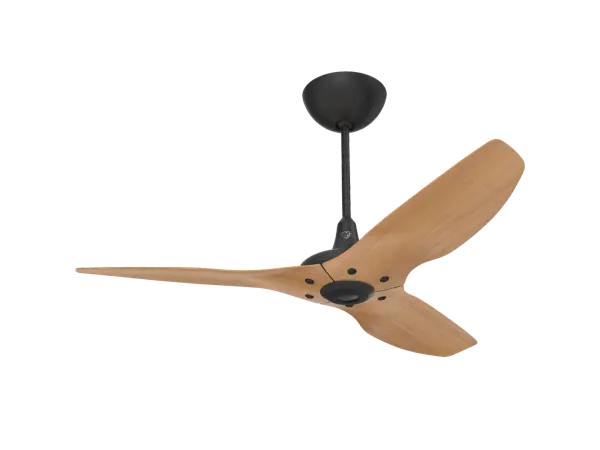 The Haiku Gen 4 combines cutting-edge smart home technology with elegant design. Features include SenseME environmental sensors, WiFi/Bluetooth connectivity, LED downlight and chromatic uplight, and whisper-quiet operation with eco-friendly bamboo airfoils.