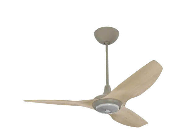 The Haiku Gen 4 combines sophisticated smart home technology with elegant design. Features SenseME environmental sensors, WiFi/Bluetooth connectivity, dual LED lighting with adjustable color temperatures, and eco-friendly bamboo airfoils.