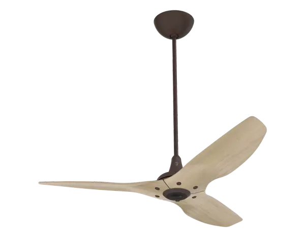 The Haiku Gen 4 combines sophisticated technology with eco-friendly bamboo blades and a whisper-quiet motor. SenseME sensors automatically adjust to room conditions, while WiFi and Bluetooth connectivity enable seamless smart home integration.
