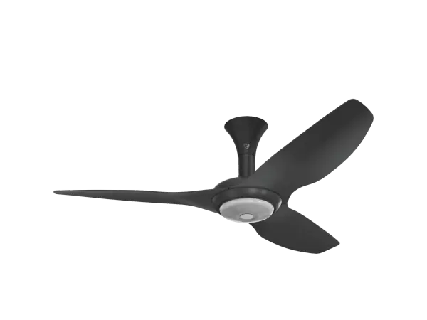 The Haiku 52" combines aircraft-grade aluminum construction with intelligent climate sensors and WiFi connectivity. Built specifically for covered outdoor spaces with IPX2-rated motor and rust-resistant airfoils.