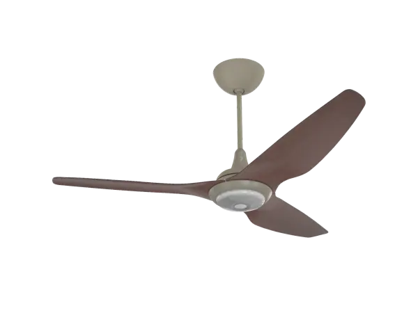 The Haiku Gen 4 combines cutting-edge smart home technology with elegant design. Features SenseME environmental sensors, WiFi/Bluetooth connectivity, adjustable LED downlight and chromatic uplight, and eco-friendly bamboo airfoils.