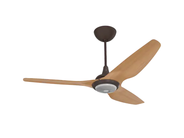 The Haiku Gen 4 combines sophisticated technology with elegant design, featuring WiFi/Bluetooth connectivity, SenseME environmental sensors, and dual LED lighting with adjustable color temperatures. Eco-friendly bamboo airfoils deliver whisper-quiet, efficient airflow.