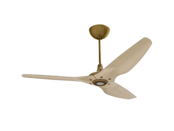 The Haiku Gen 4 combines sophisticated smart home technology with elegant design. Features SenseME environmental sensors, WiFi/Bluetooth connectivity, dual LED lighting with adjustable color temperatures, and eco-friendly bamboo airfoils.