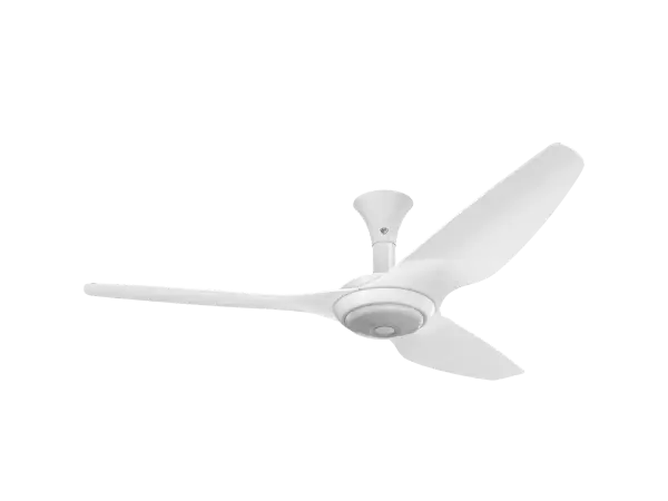 The Haiku 60" combines cutting-edge smart technology with durable aluminum construction designed for covered outdoor spaces. Features WiFi/BLE connectivity, SenseMe automation, and whisper-quiet operation.