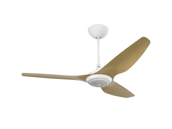 The Haiku Gen 4 Outdoor combines cutting-edge smart technology with durable aluminum construction. Features WiFi/BLE connectivity, SenseMe automation, and IPX2-rated motor for covered outdoor spaces.