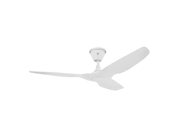 The Haiku Coastal is the world's first storm-ready ceiling fan, engineered with marine-grade 316 stainless steel and sealed electronics to withstand salt air, UV rays, and high winds. IP56-rated with corrosion-resistant components.