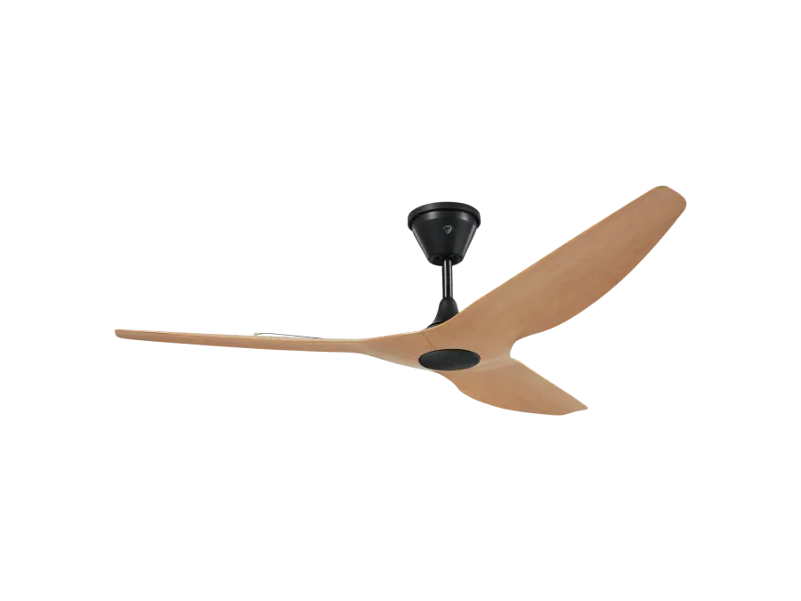 Haiku Coastal Marine-Grade Outdoor Fan - 60 in - Caramel Resin - Matte Black - Image 1