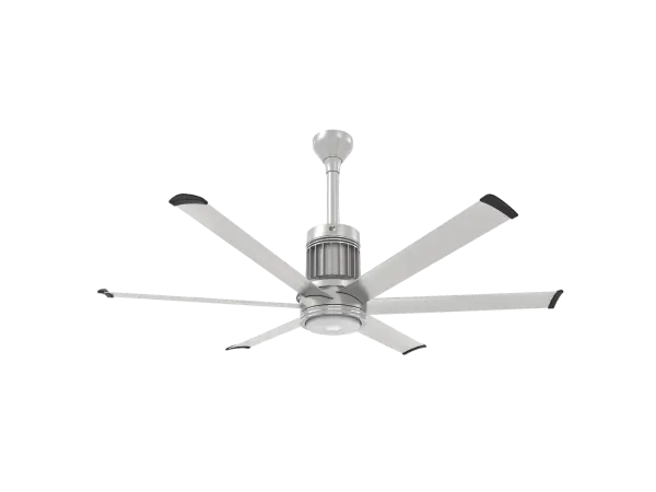 The i6 delivers industrial-grade airflow with whisper-quiet operation in a sculptural design. Built from aircraft-grade aluminum with WiFi/BLE smart controls, SenseMe® technology, and integrated LED lighting for modern spaces.