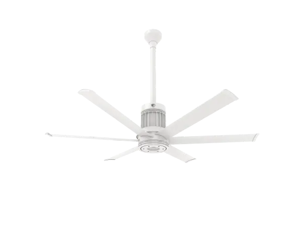 The i6 delivers industrial-grade airflow with whisper-quiet operation in a sculptural design. Built from aircraft-grade aluminum with SenseMe® smart technology, WiFi/BLE connectivity, and integrated LED lighting for modern spaces.