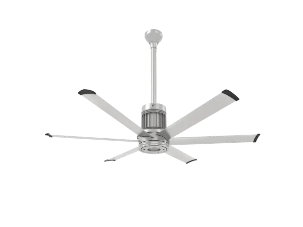 The i6 transforms covered outdoor spaces with powerful, whisper-quiet airflow and smart home integration. Built with aircraft-grade aluminum and damp-rated construction, it delivers commercial-grade performance with residential sophistication.